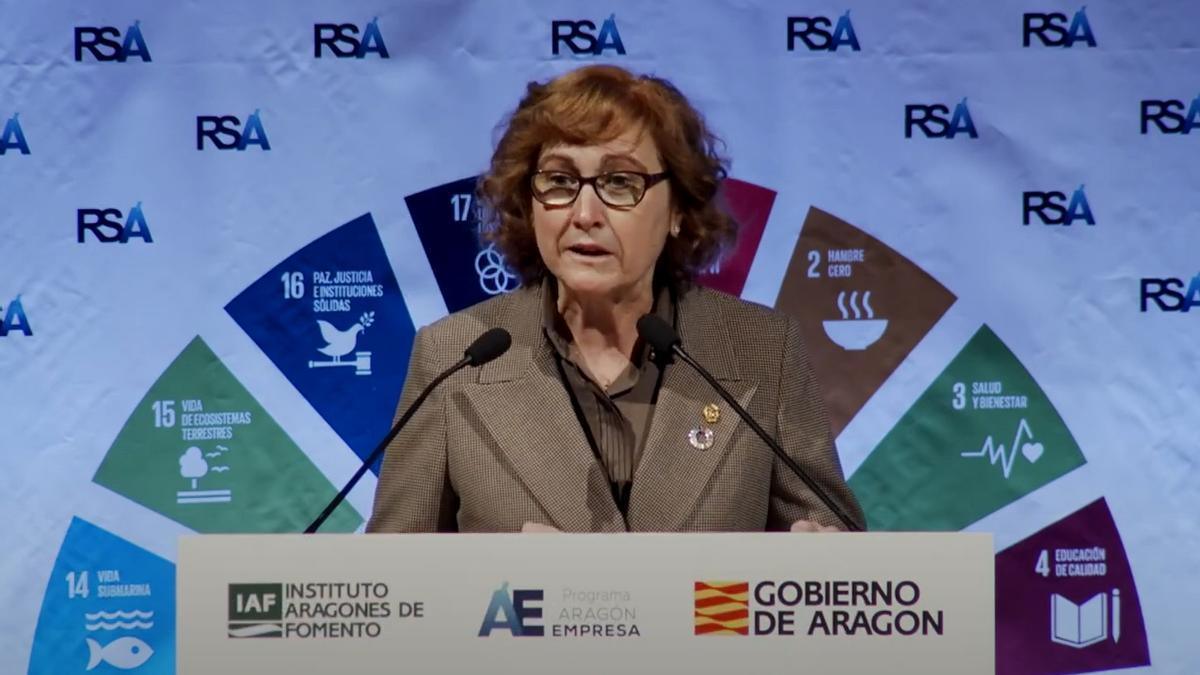 Pilar Molinero es la directora gerente del Instituto Aragonés de Fomento.