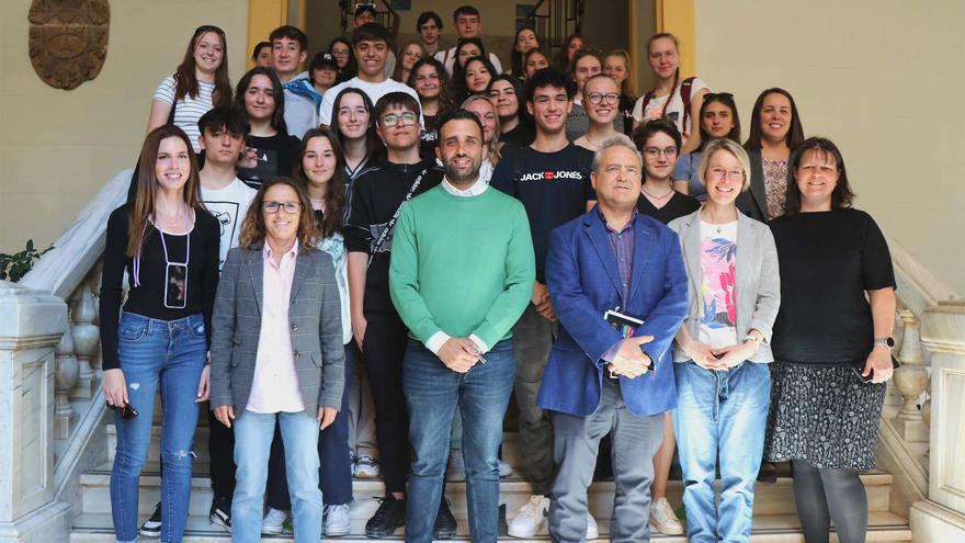 Un proyecto sobre movilidad trae estudiantes de la República Checa a Sagunt