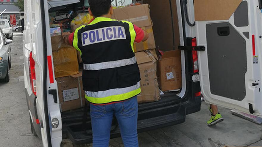 Intervenidos más de 1.200 productos falsificados en una nave de Son Castelló