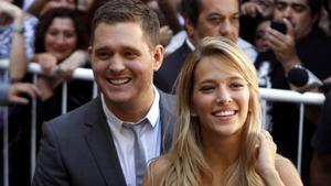 Michel Bublé y su esposa Luisana Lopilato.