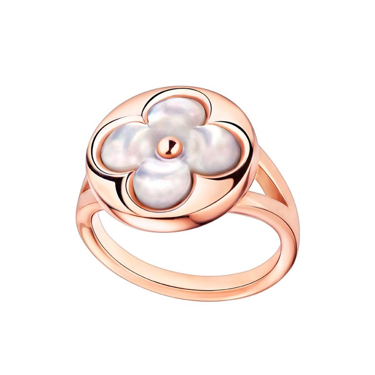 'Color Blossom' de Louis Vuitton: Anillo de oro rosa