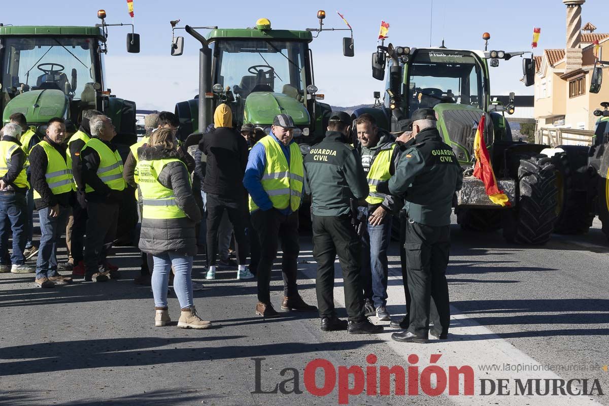 Manifestaciones de agricultores en Caravaca