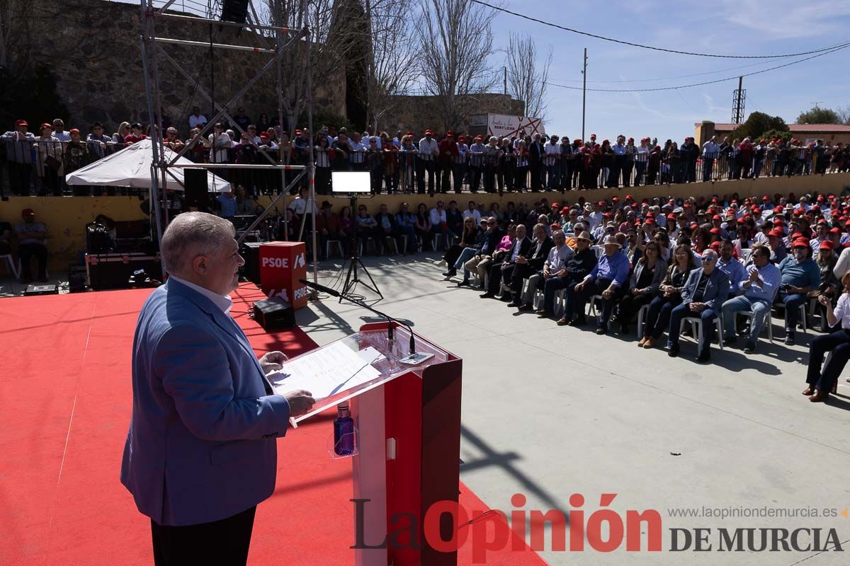 Presentación de José Vélez como candidato del PSOE a la presidencia de la Comunidad