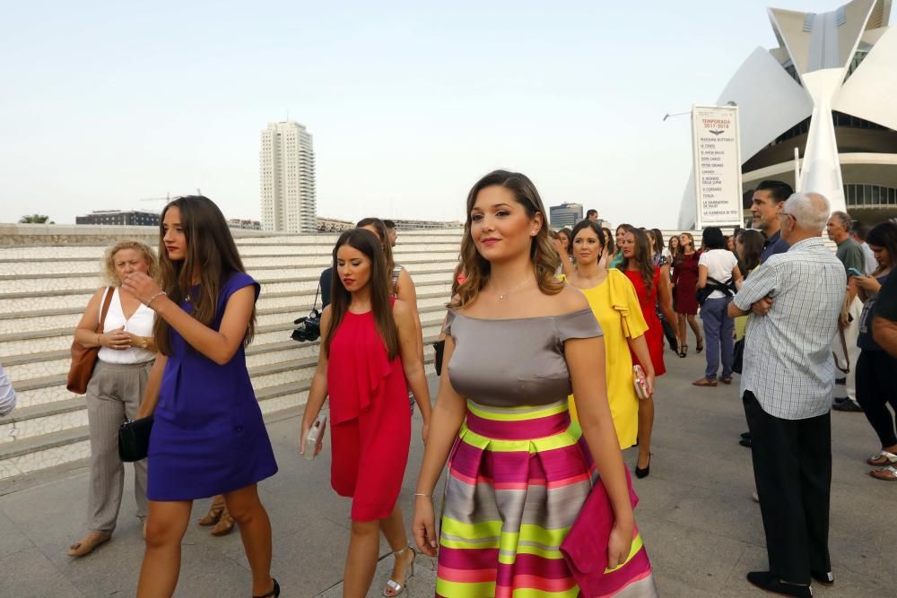 Presentación de las candidatas a falleras mayores 2018