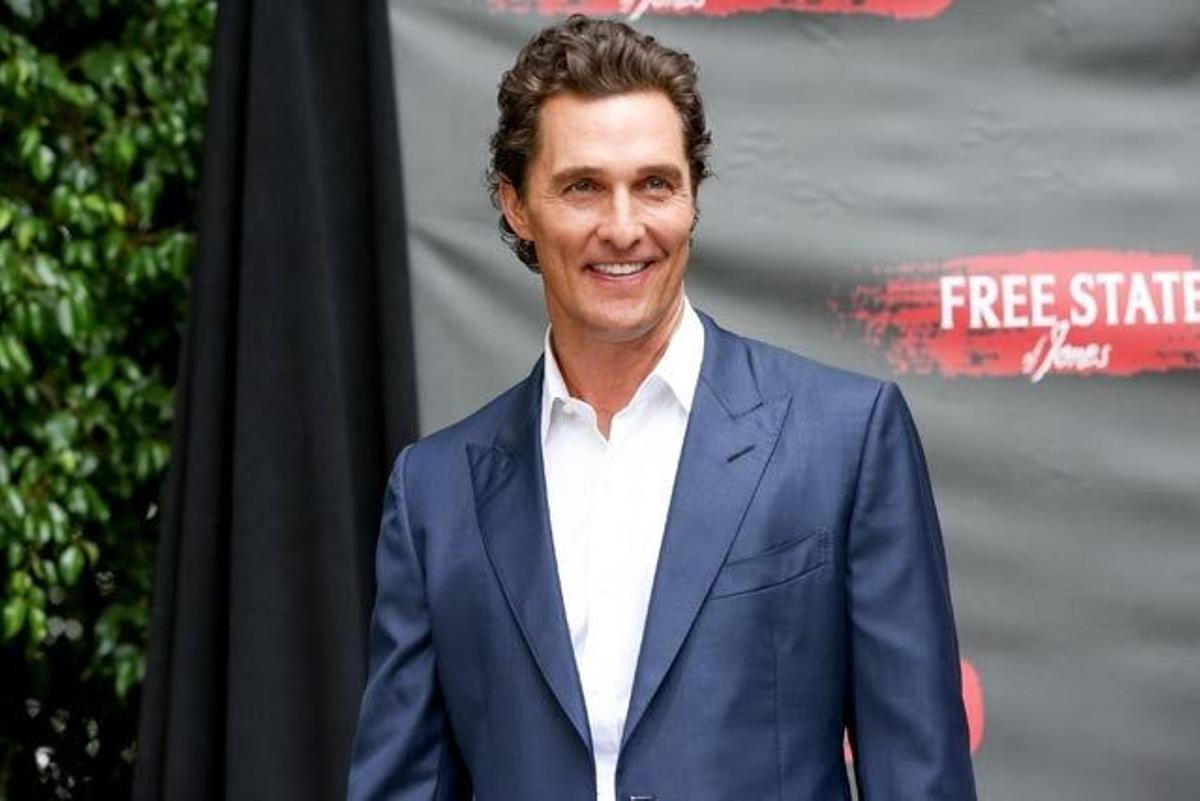 Matthew McConaughey presenta la película 'Free State of Jones' en Los Ángeles