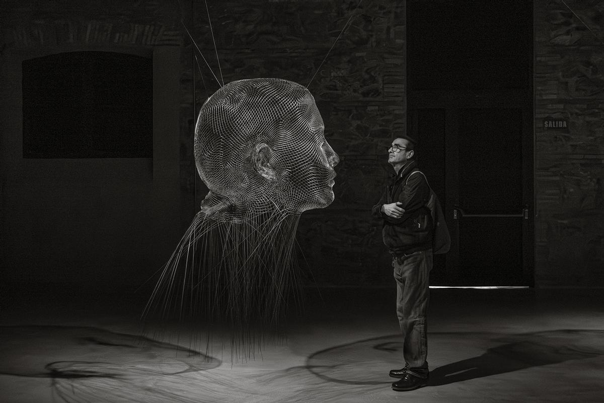 «Invisibles», una de las obras expuestas de Jaume Plensa