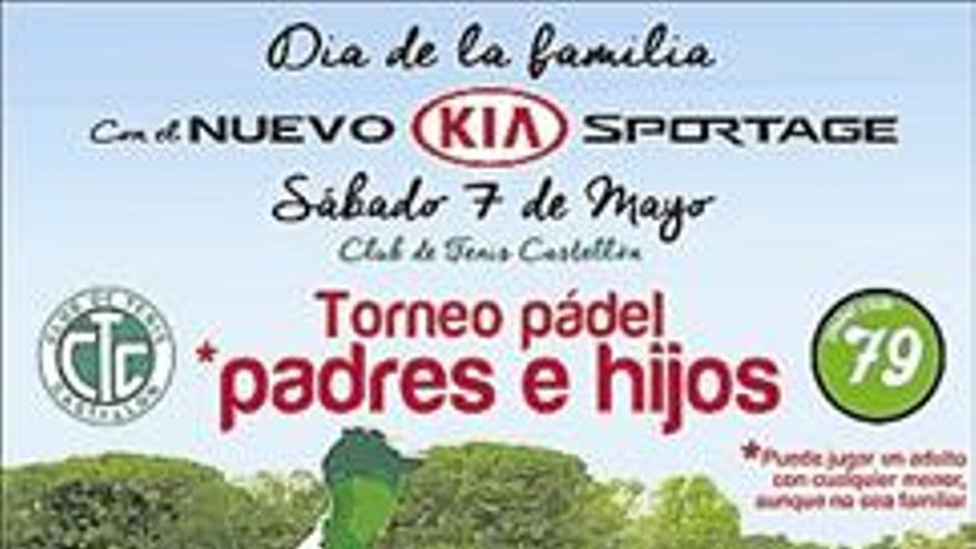 El mejor pádel en familia se cita en el torneo KIA Sportage