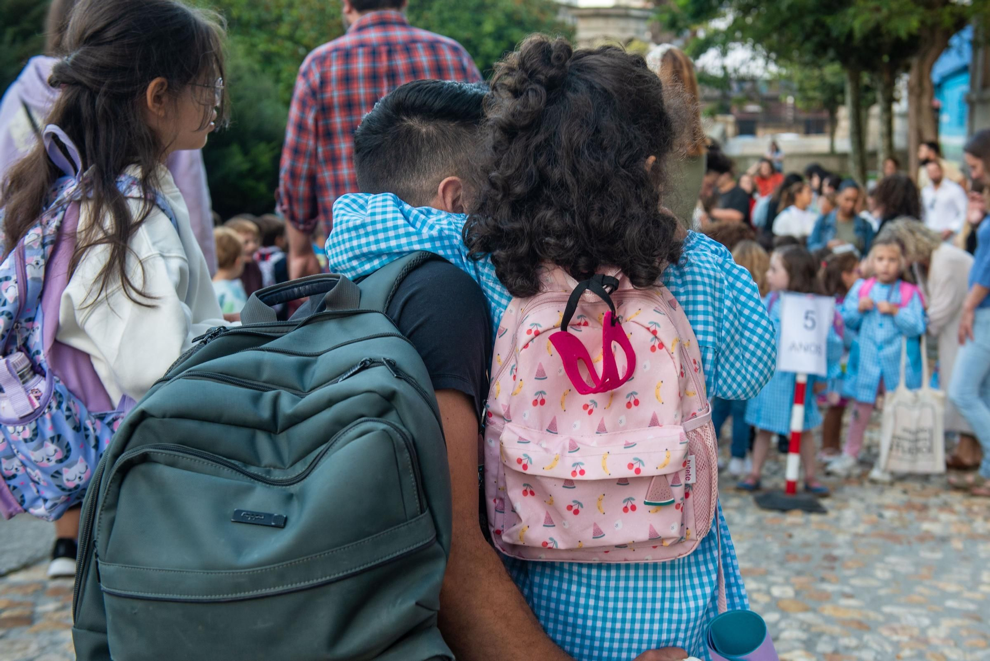 Vuelta al cole en A Coruña: Primer día del curso 2023-2024