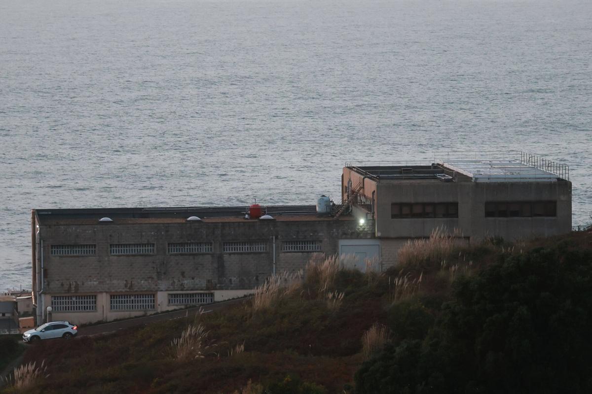 Edificio de cultivos del Centro de Estudios Oceanográficos de Cabo Estai