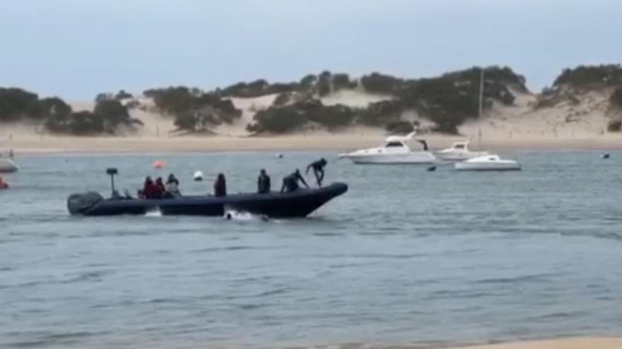 Mueren cuatro migrantes en Cádiz al ser obligados a lanzarse al mar desde una narcolancha