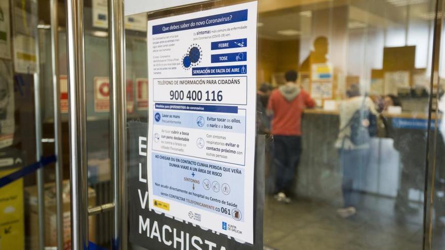 Los tres casos de coronavirus en Galicia son importados al contagiarse en Madrid