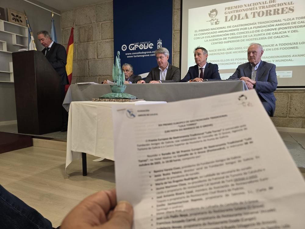 El acto del Premio Nacional de Gastronomía Tradicional Lola Torres, en imágenes