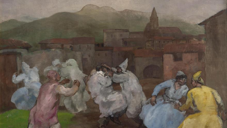 “Carnavalada de Oviedo”, de Evaristo Valle (1928).