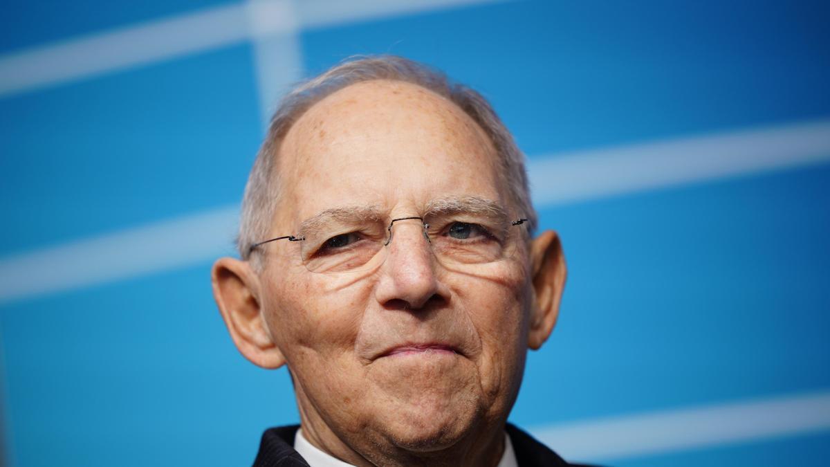 Wolfgang Schäuble, exministro y expresidente del Parlamento alemán.