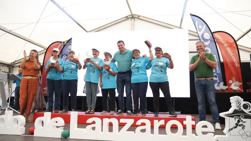 Los Chicos de Nazaret (Teguise) y La Huerta Vieja (Yaiza) ganan el XXI Torneo Bola Canaria Madera ‘Abuelos Conejeros’