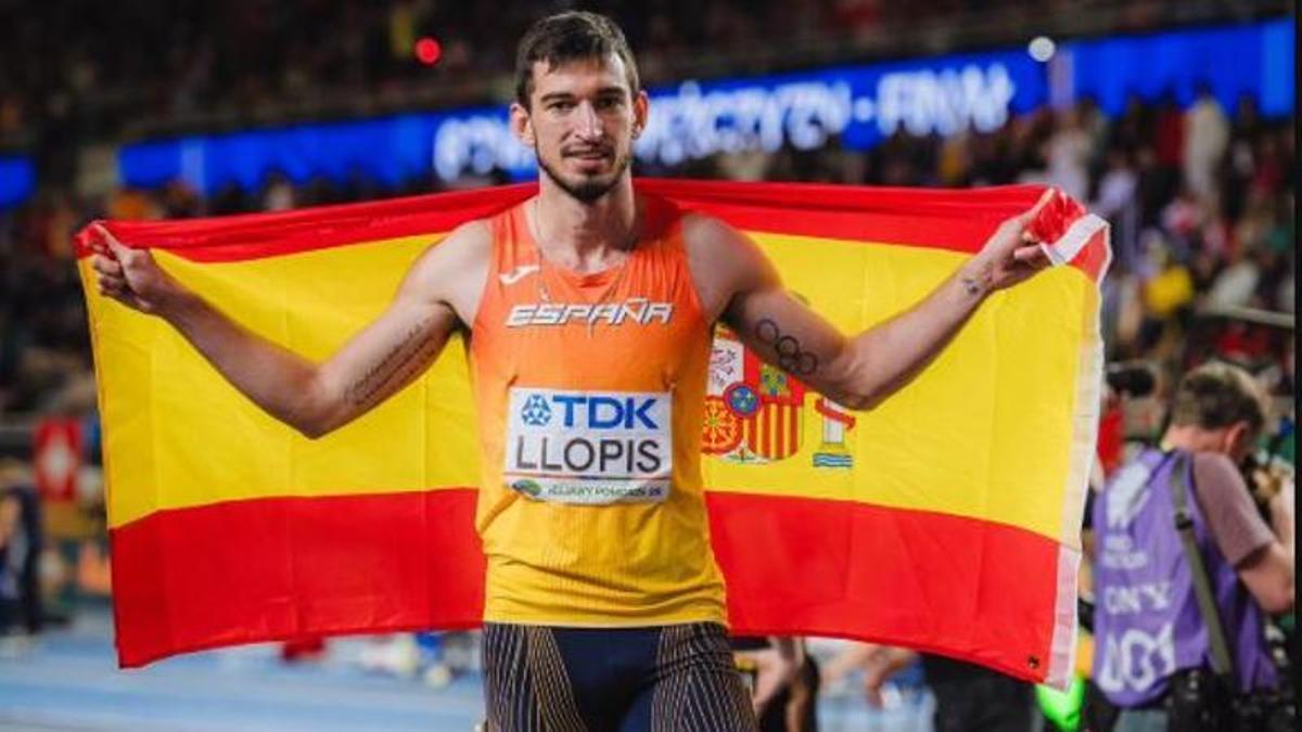 ¡Quique Llopis logra la plata en el Mundial de Pista Cubierta!