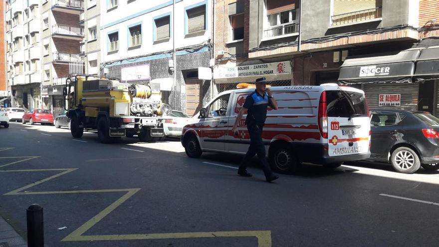 Un accidente doméstico genera alarma en Mieres