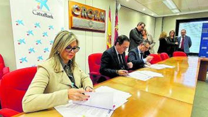 Croem y Caixabank se suman a la Cátedra Mujer Empresaria y Directiva de la Universidad de Murcia