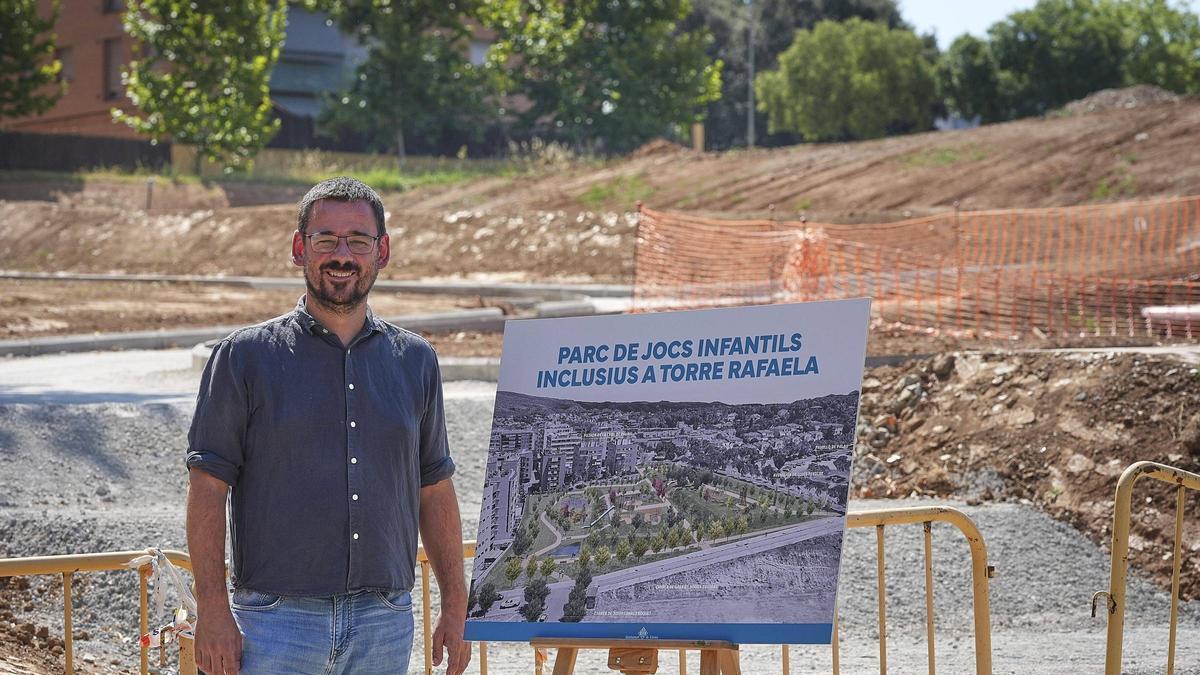 L'alcalde de Girona, Lluc Salellas, en la presentació del projecte.