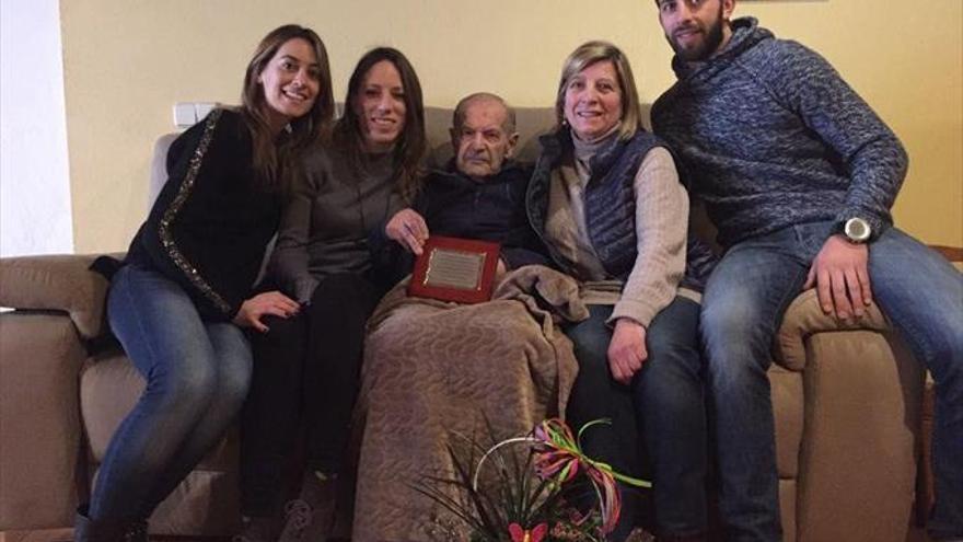 Manuel Joaniquet celebra su centenario en Montanuy