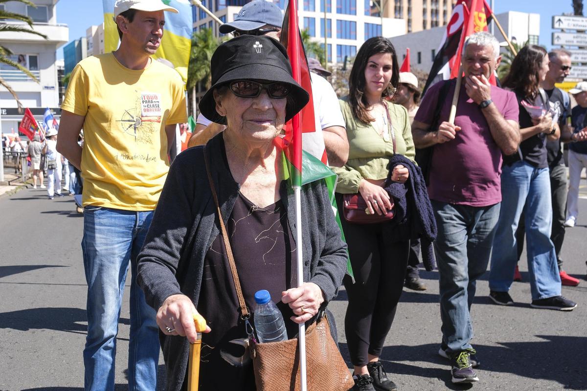La jubilada María Ángeles Sánchez Domínguez.