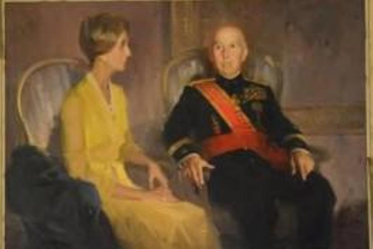 Retrato de Franco y Carmen Polo. | // L.O.