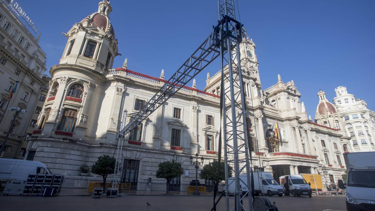 Edificio del Ayuntamiento de València.