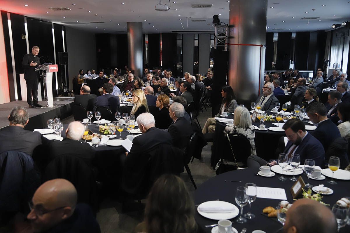 Joaquín Alberto Nieva en los Desayunos de Diario Córdoba