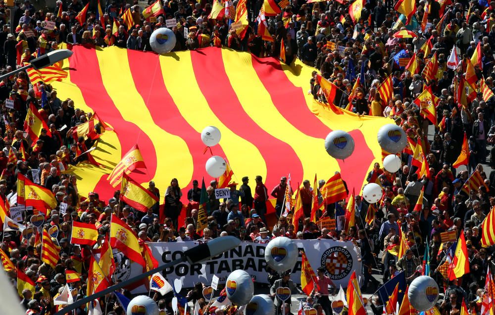 Manifestación de Sociedad Civil Catalana