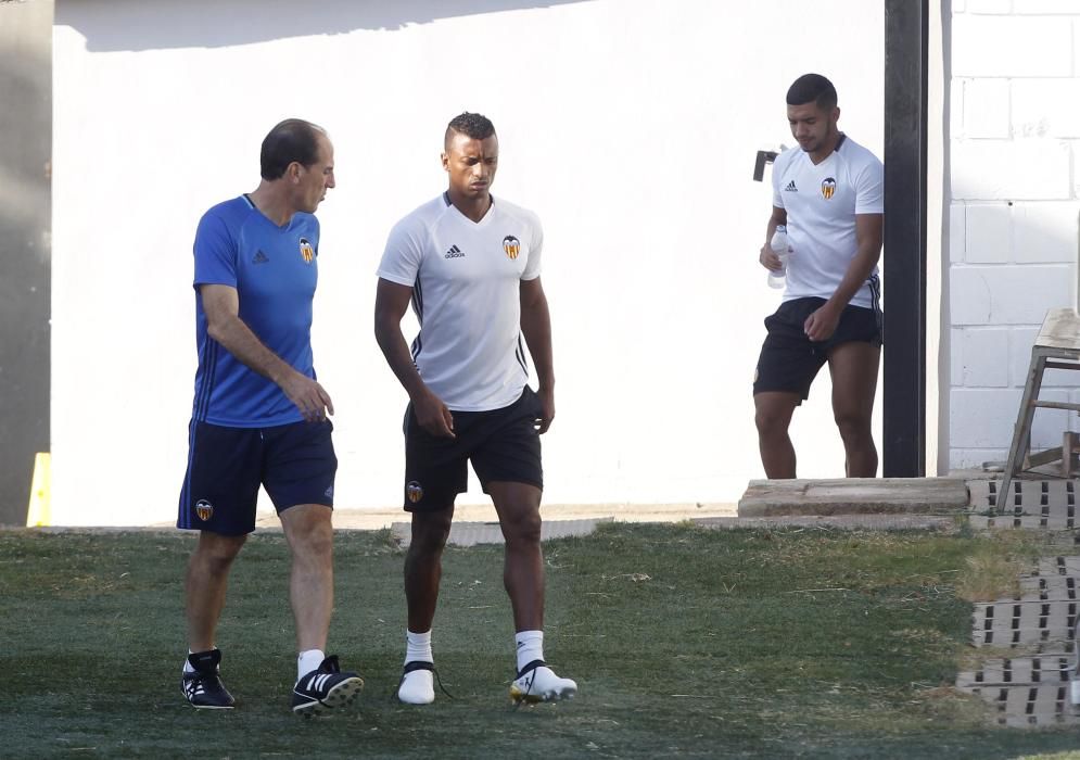 Las mejores imágenes del entrenamiento del Valencia CF