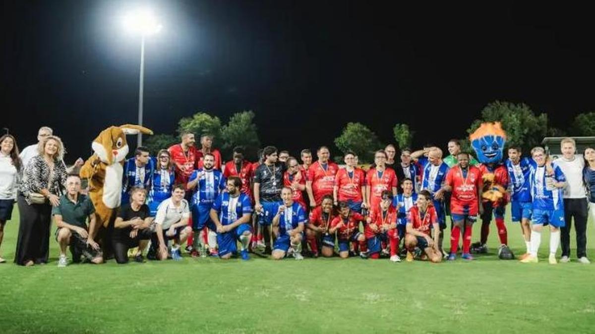 L'equip Integra del Figueres i el Club Atletisme Garrotxa.