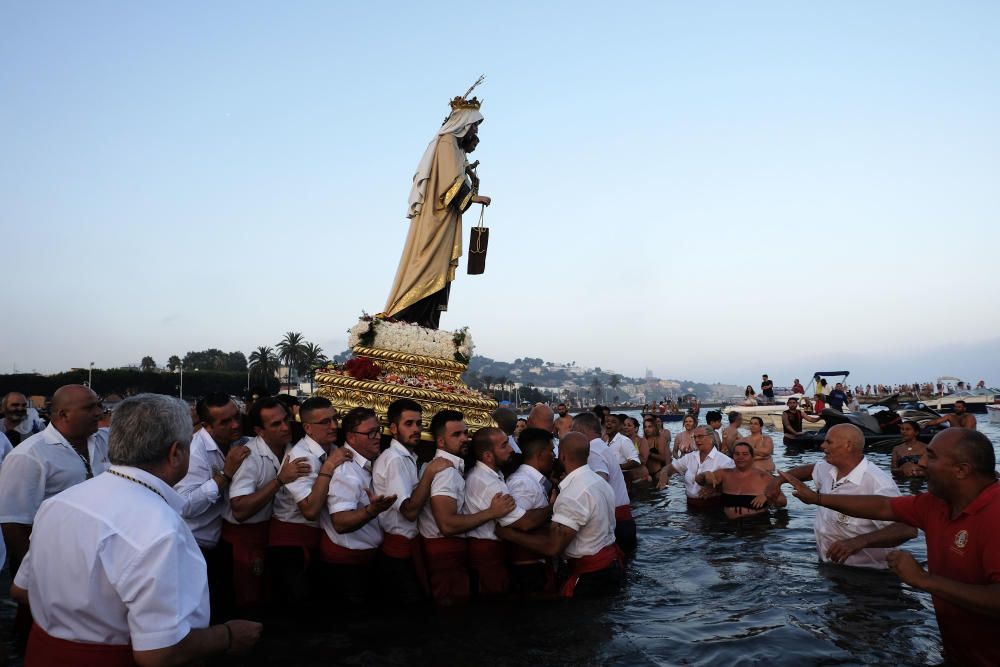 Procesión de la Virgen del Carmen en El Palo