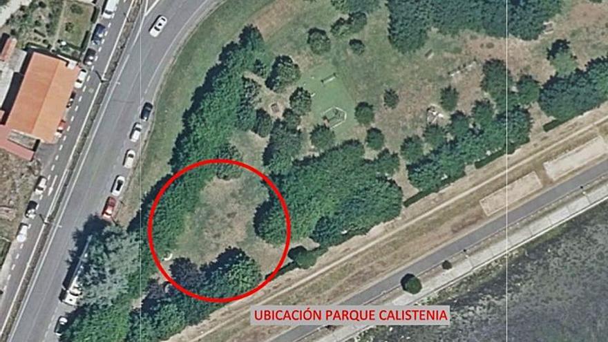Ubicación elegida para el parque. | // FDV