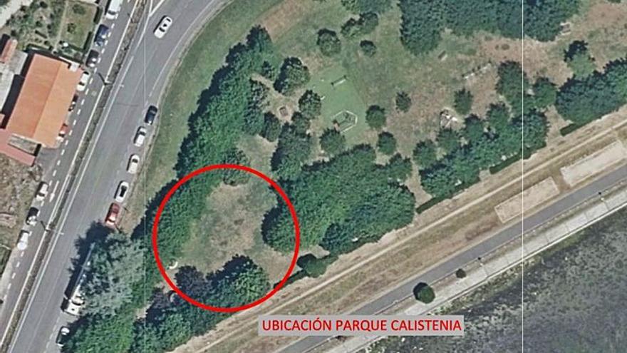 Ubicación elegida para el parque. |   // FDV