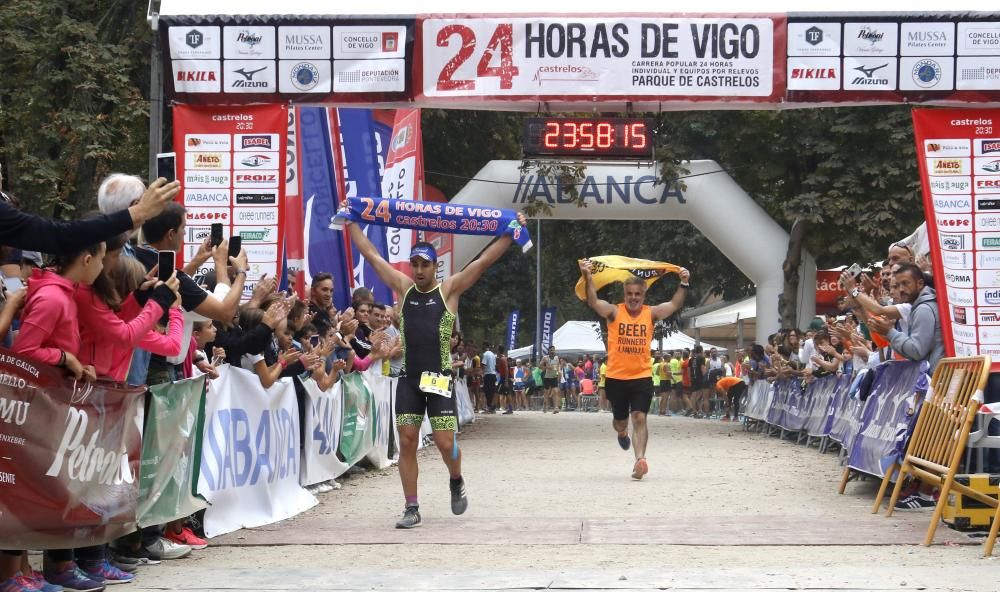 La maratoniana prueba de Castrelos llega a su fin tras 24 horas.