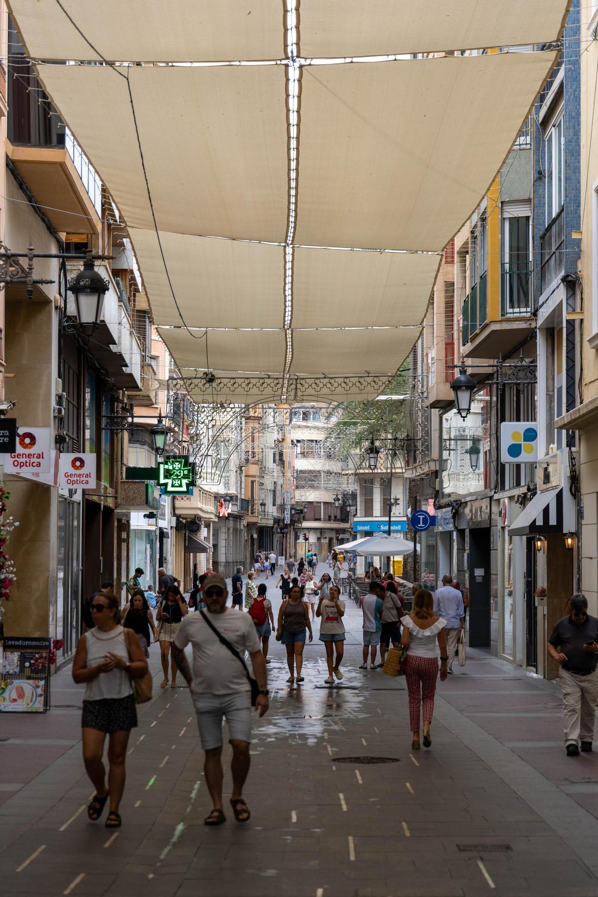 La zona centro se aproxima a los 30.000 euros de renta per cápita bruta en Elche
