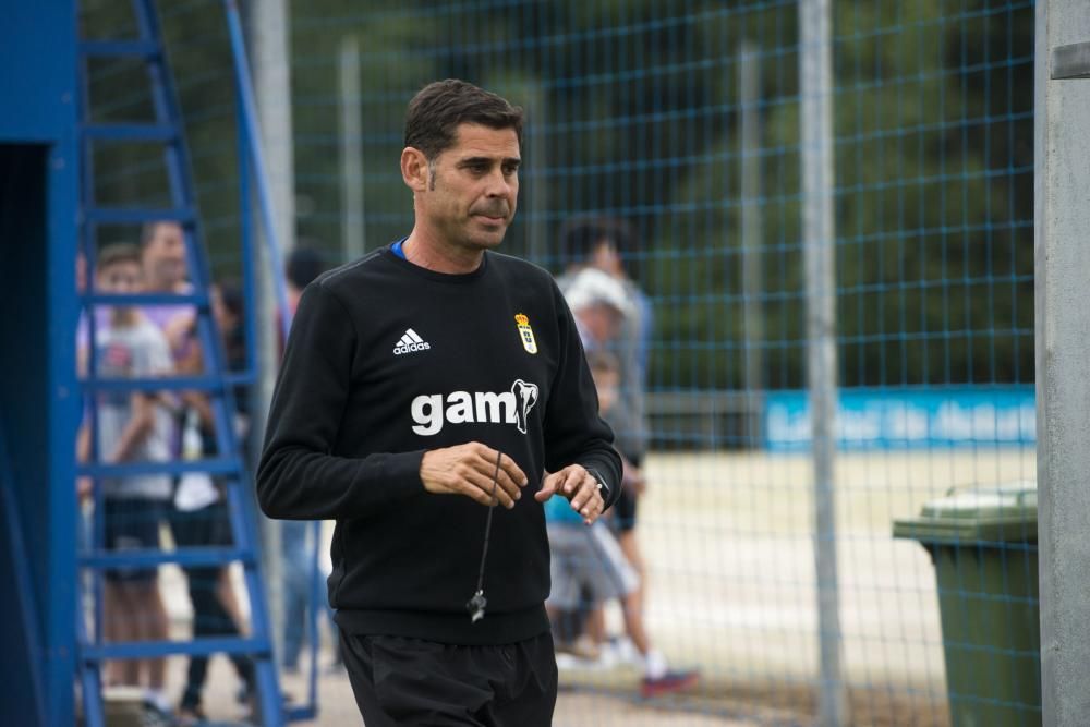 Entrenamiento del Real Oviedo