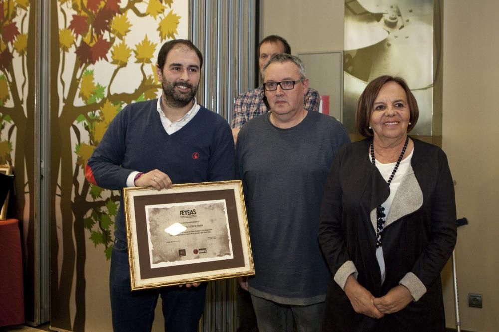 Entrega de premios de la Federación de Teatro de Asturias