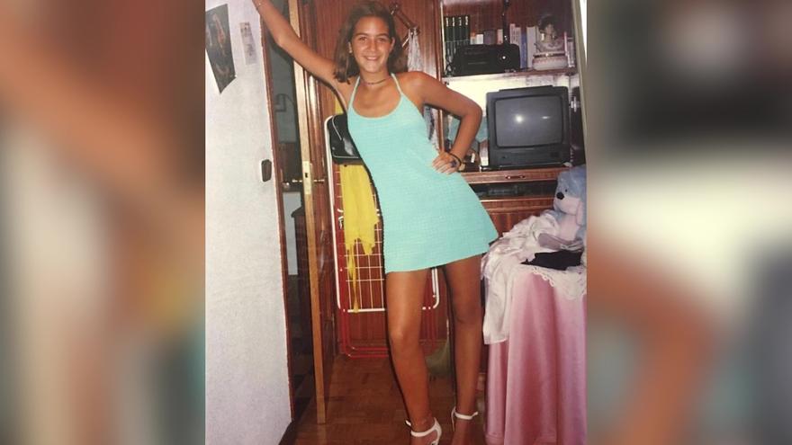 Así era Tamara Gorro de adolescente