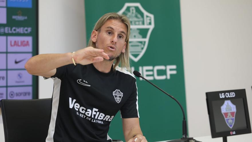 Beccacece: &quot;Al Elche se le exige jugar como un grande y eso conlleva riesgos&quot;