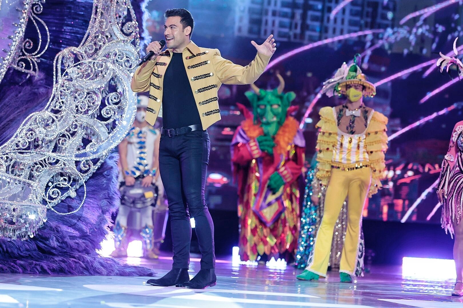 Carlos Rivera, en el Carnaval Virtual