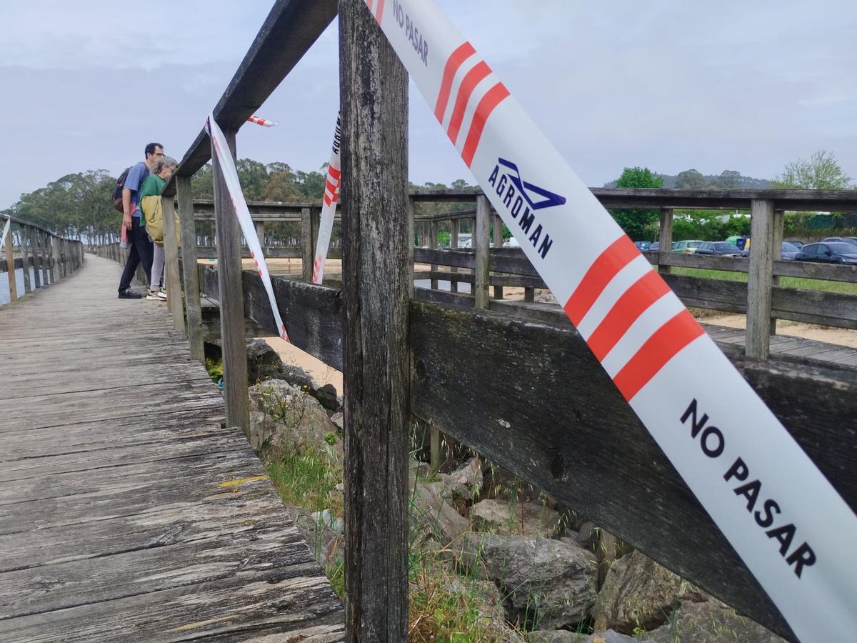 El deterioro del parque playa de Rodiles, en Villaviciosa, en imágenes