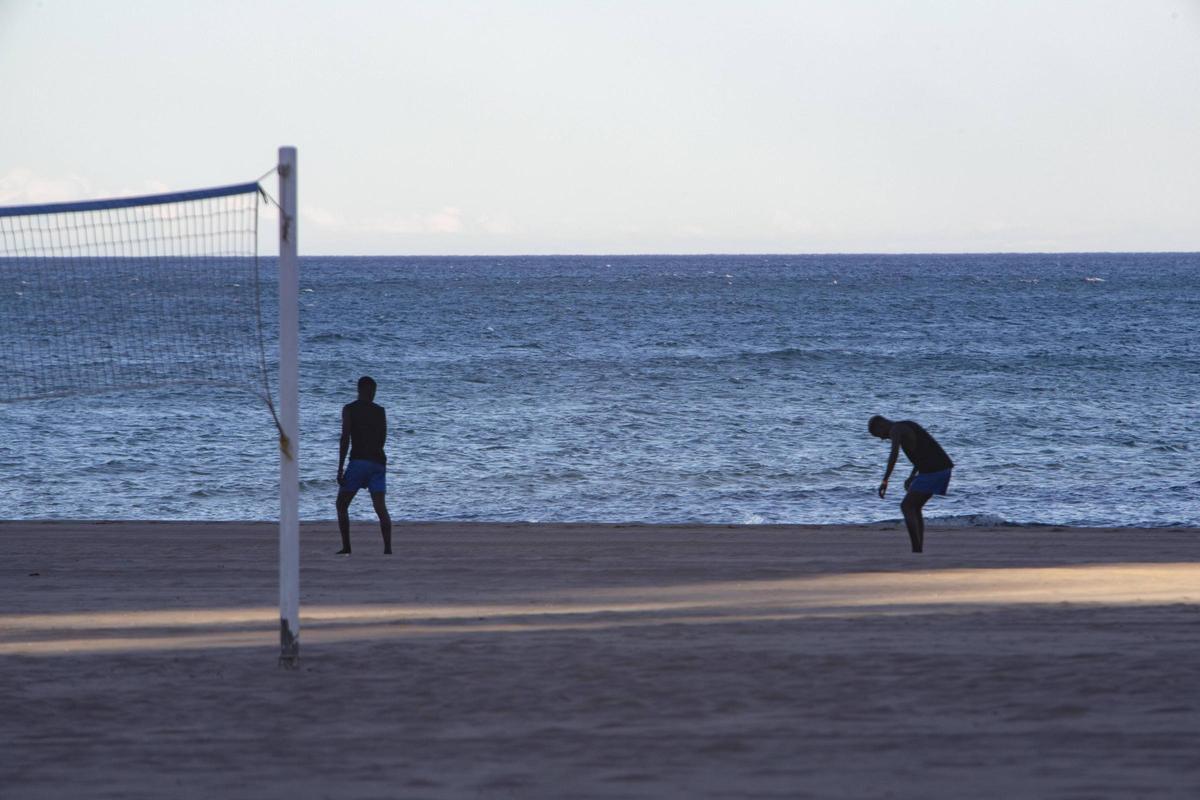 Gandia. VLC SFR Migrantes de Canarias alojados en hoteles de la playa de Gandia