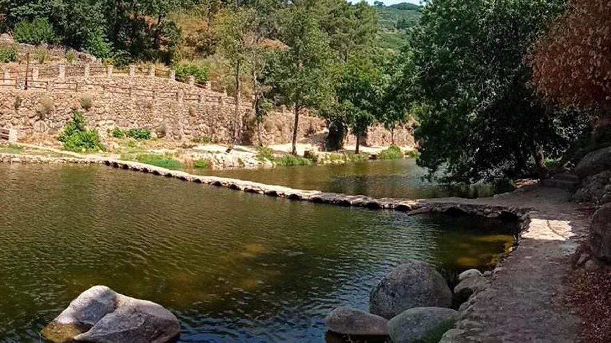 Piscina natural en la provincia de Cáceres.