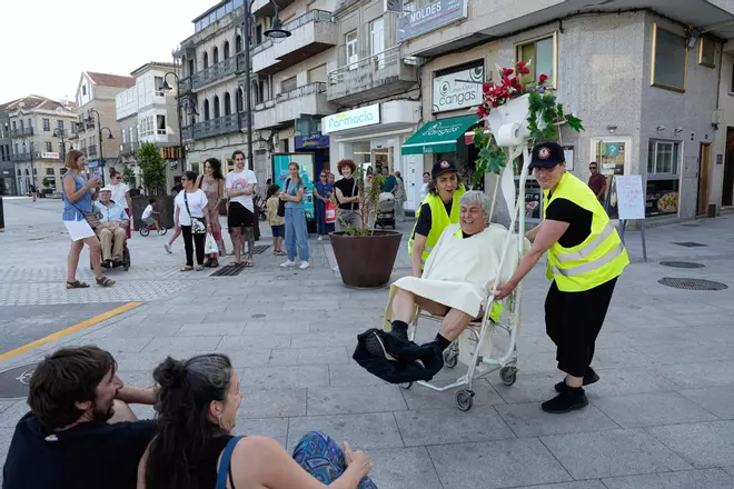 Mostra de Teatro de Cangas. Espectáculo da Escola de Teatro de Cangas