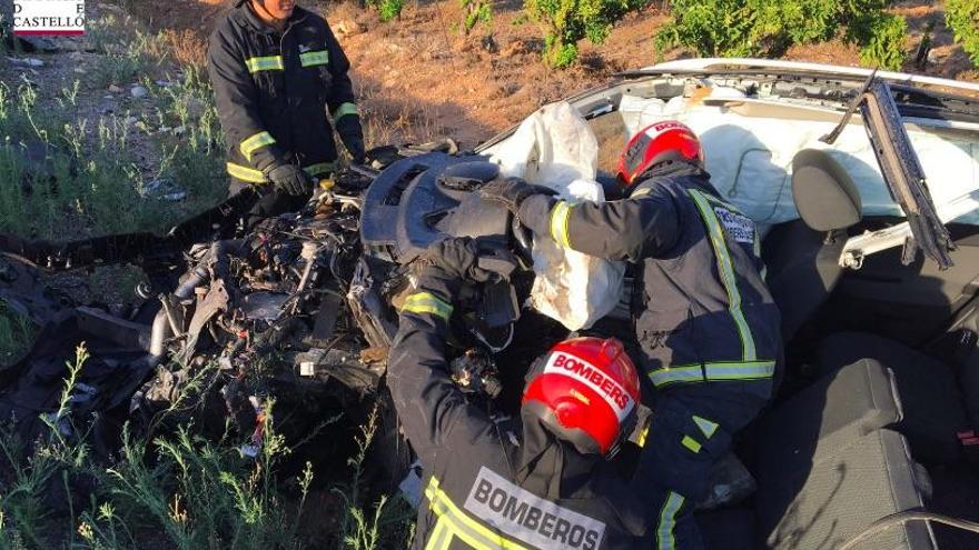 Un conductor fallece en un accidente en la N-340 a la altura de Torreblanca