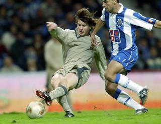 Las mejores imágenes del debut de Messi en 2003