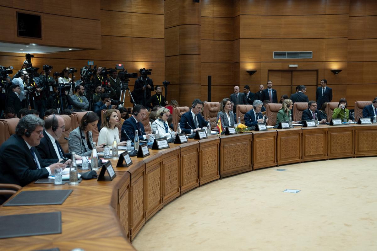 Segunda jornada de la XII Reunión de Alto Nivel Marruecos-España