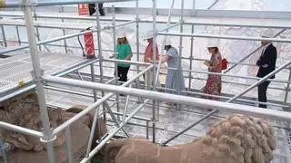 Cibeles abre al público sus andamios: 2.640 plazas gratuitas para contemplar de cerca la restauración de la diosa