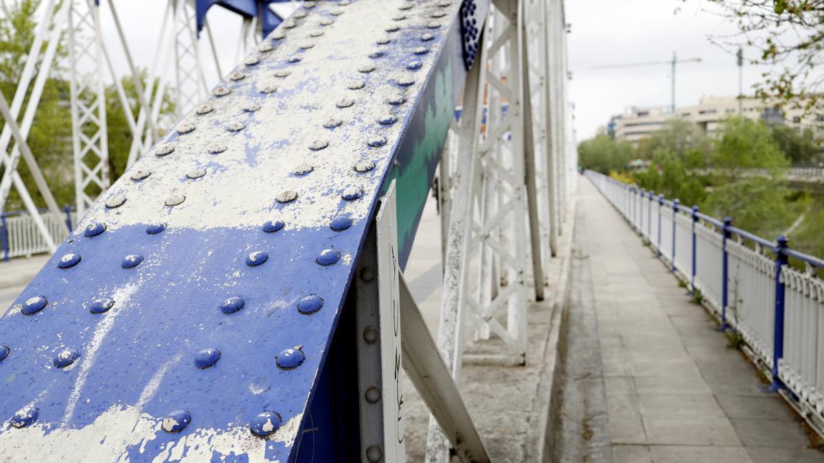 El puente de Hierro presenta problemas ocasionadas por la corrosión.